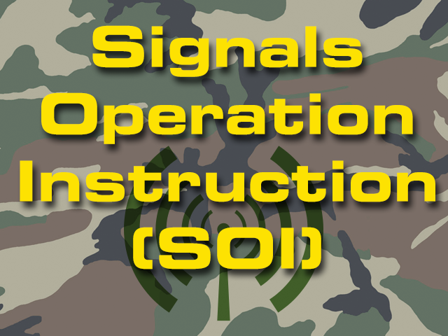 Signals Operation Instruction (SOI)